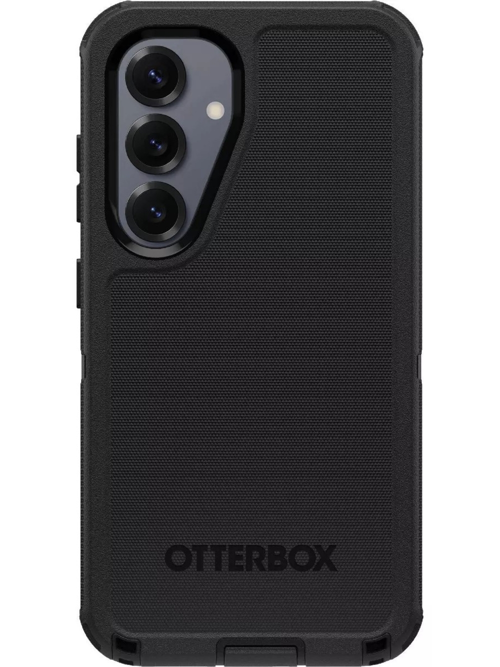 OtterBox Samsung Galaxy S25/S24 Defender Series Pro Case - Black: Solid Plastic